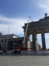Verkehrssicherung Brandenburger Tor